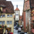 View of Rothenburg Plönlein and Siebersturm
